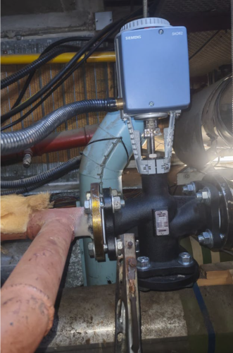 Modulating Steam Valve with Control Panel Enhancement Work